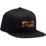 FOX Cienega Tampa Snapback Preto único tamanho