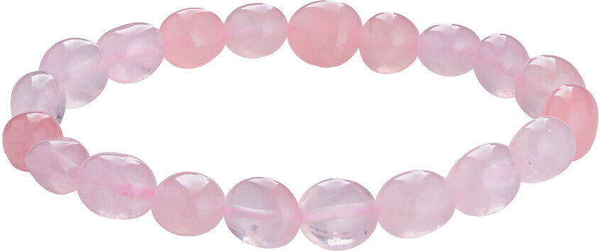 Stone By Stone Pulseira Pedras Naturais   rosa