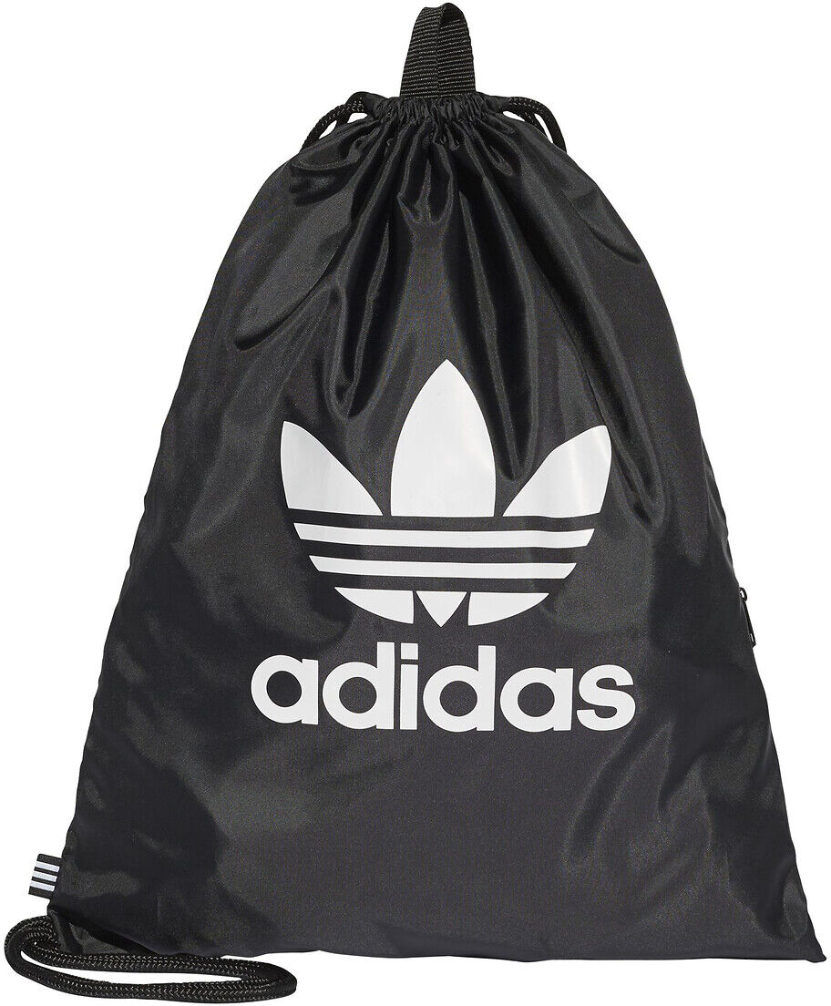 Adidas Originals Saco de ginásio, Gymsack Trefoil   Preto