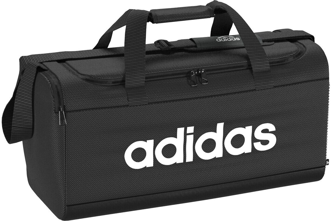 Adidas Originals Saco de desporto, Linear Duf M   Preto