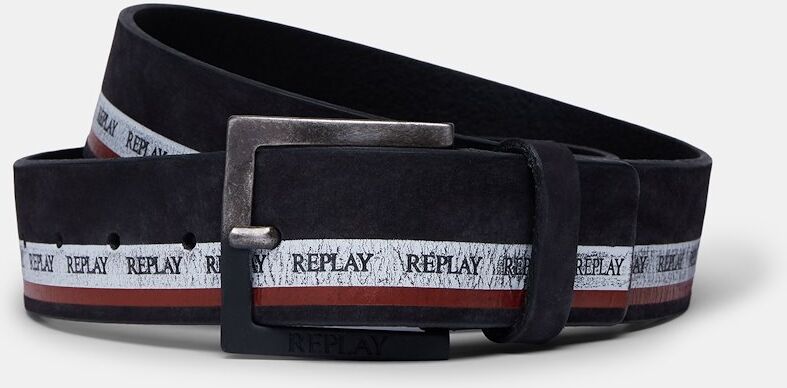 Replay Cintos Replay Belt With Contrasting Color Stripes - Multicor - Homem