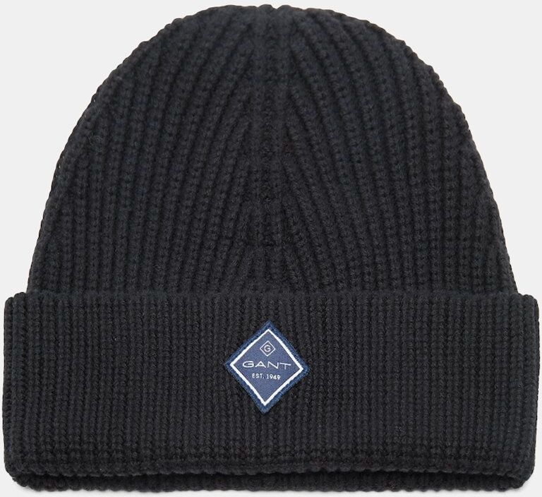 Gant Gorros Gant Rib Knit - Preto - Homem