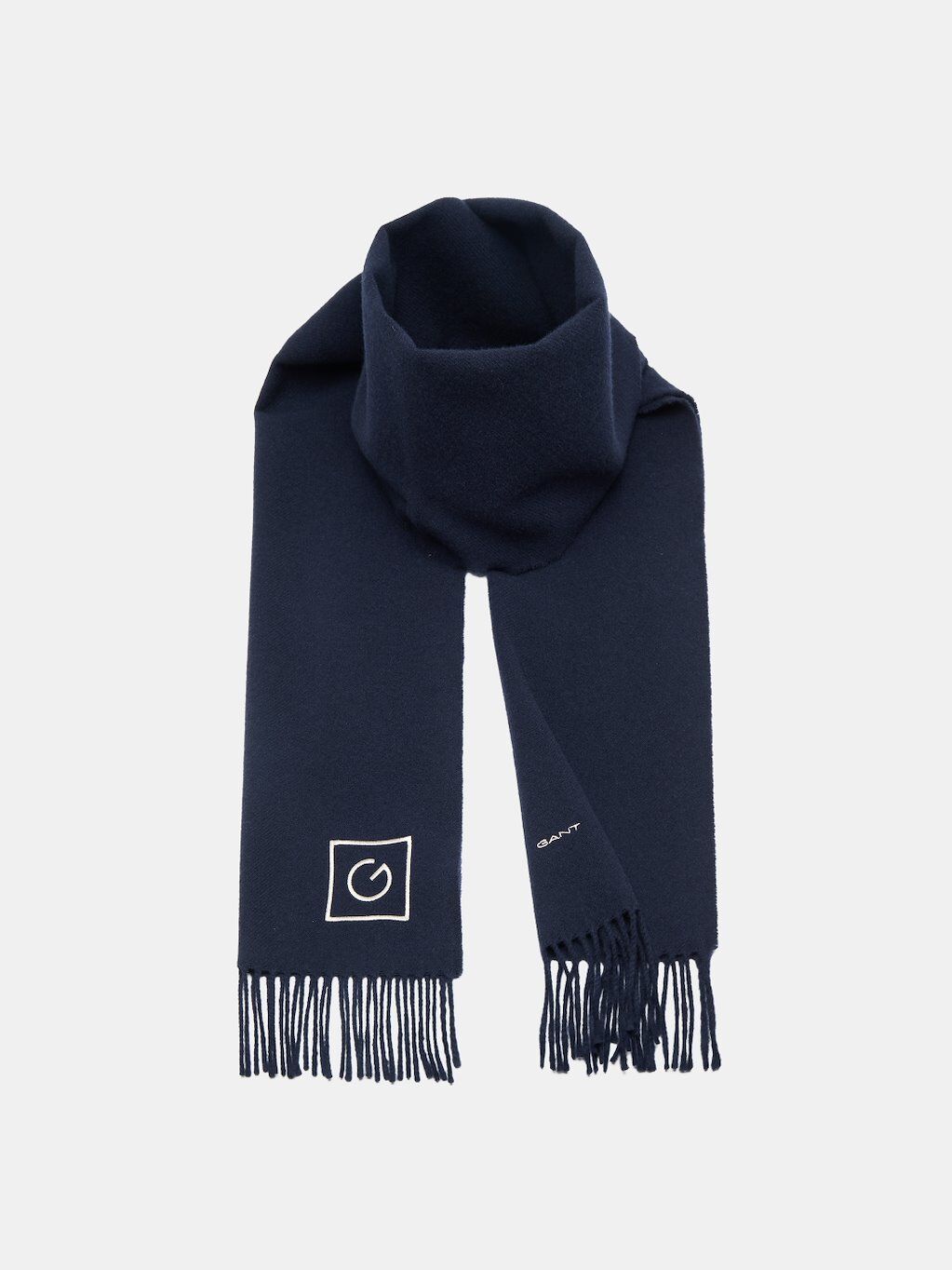 Gant Cachecois Gant Wool Scarf - Marinho - Mulher