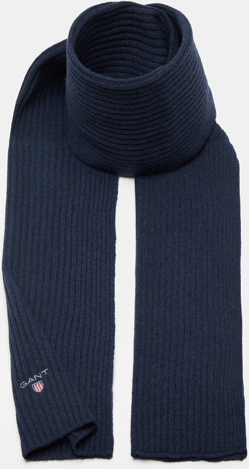 Gant Cachecois Gant Wool Knit Scarf - Marinho - Homem