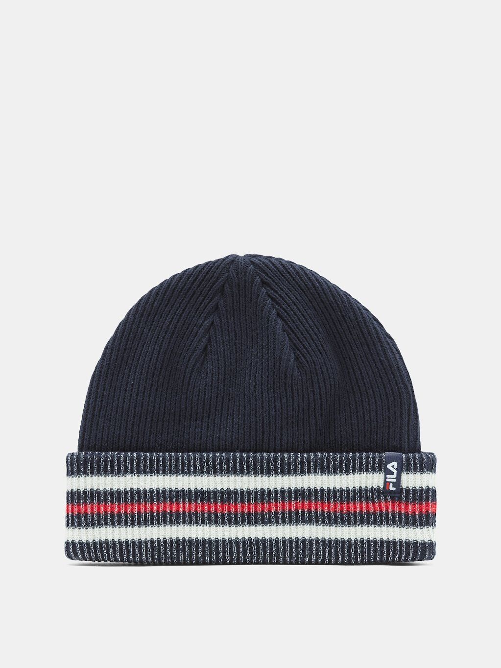 Fila Gorros Fila Ribbed Knit Beanie With Sparkly Stripes - Marinho - Mulher