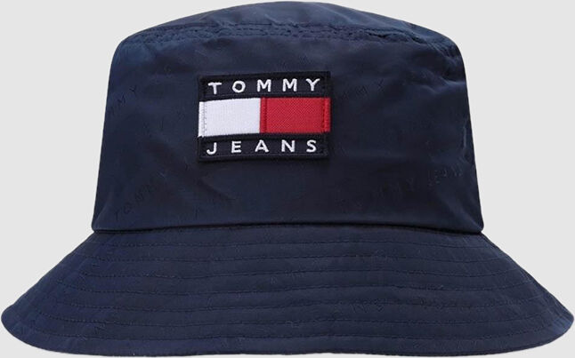 Tommy Jeans Chapéu Mulher Heritage Tommy Jeans Azul marinho