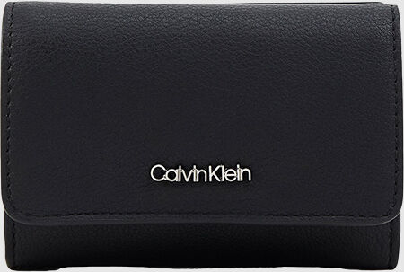 Calvin Klein Carteira Mulher Must Trifold Calvin Klein Preto