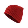 MSTRDS Beanie Cable Flap Beanie - Red Other One Size male