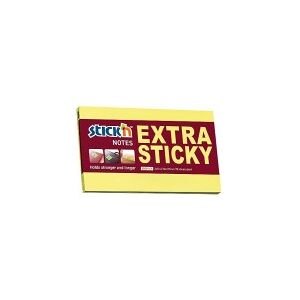 Stick'n Notis Extra Sticky 76x127 gul 12st/fp