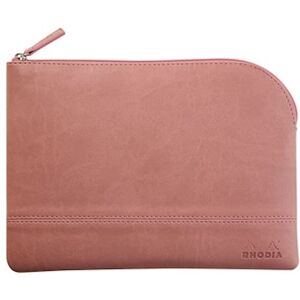 Rhodiarama Zipped Pouch M Rosewood