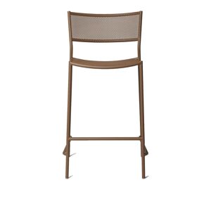 Massproductions - Jig Mesh Bar Stool - H 650, Pale Brown - Brun - Barstolar Utomhus - Metall