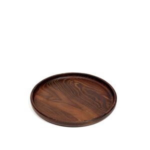 Serax - Tray Pure Wood Round D29 H2,5 - Dark Brown - Brun - Uppläggningsfat