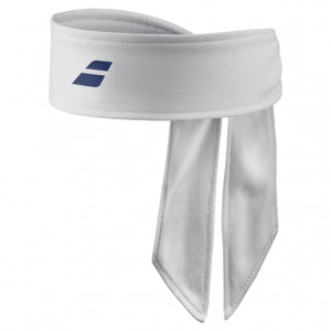 Babolat Tie Headband White/blue
