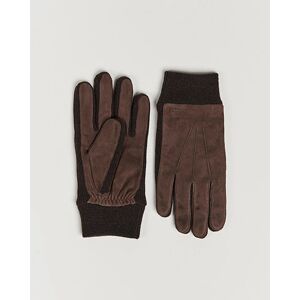 Hestra Geoffery Suede Wool Tricot Glove Espresso