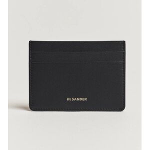 Jil Sander Soft Calf Leather Card Holder Black