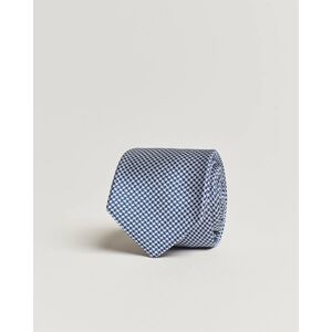 Kiton Structured Silk Tie Navy