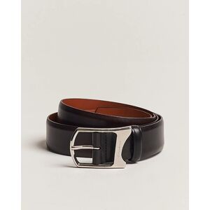Santoni Adjustable Belt Brown Leather