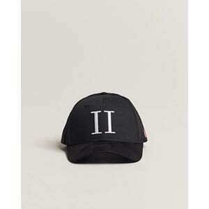 Les Deux Baseball Cap Suede II Black/White