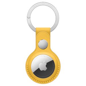 Apple AirTag Lädernyckelring - Gul