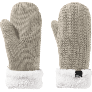 Jack Wolfskin Women's Highloft Knit Mitten Dusty Grey M, Dusty Grey