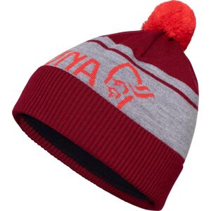 Norrøna /29 Heavy Merinoull Logo Beanie Rhubarb Melange OneSize, Rhubarb Melange