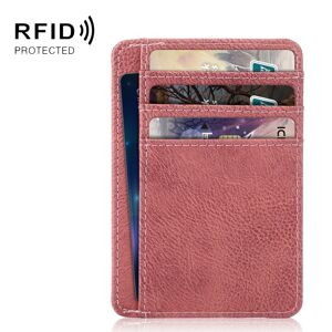 Kamda Plånbok med RFID-skydd och plats för ID-kort/ kreditkort (Röd)