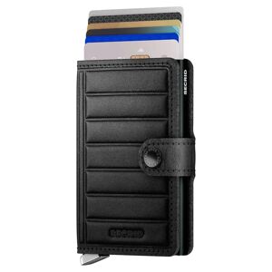 Secrid Premium Miniwallet Emboss Lines Black