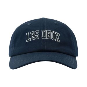 Les Deux Blake Dad Cap, One Size, Dark Navy/Ivory