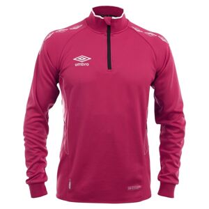 Fotbollströja Half Zip Umbro UX-1LVinröd/Vit Vinröd/Vit