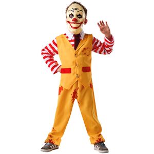 BRISTOL NOVELTY Dapper Clown Dräkt Barn (5-7 år (110-122 cm))