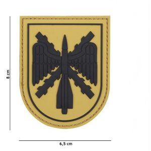 101 INC PVC Patch - Spanish Shield (Färg: Gul)
