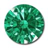 Tongari 12,25 Ratti grön kubisk zirkon naturlig certifierad diamantslipning lös ädelsten, fri, ädelsten, fri, ädelsten, fri, ädelsten, ädelsten, en storlek, Ädelsten, ädelsten
