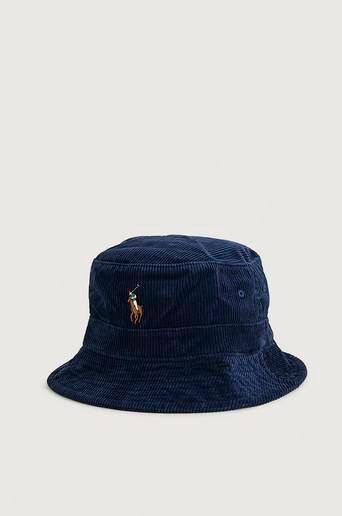 Polo Ralph Lauren Hatt Cord Bucket Hat Blå  Male Blå
