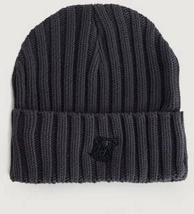 Siksilk Mössa Ribbed Cuff Knit Beanie Grå  Male Grå