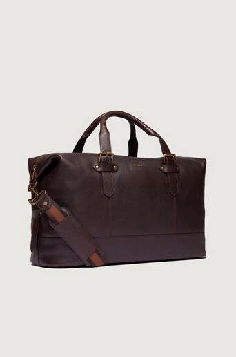 Morris Weekendbag Christopher Brun  Male Brun