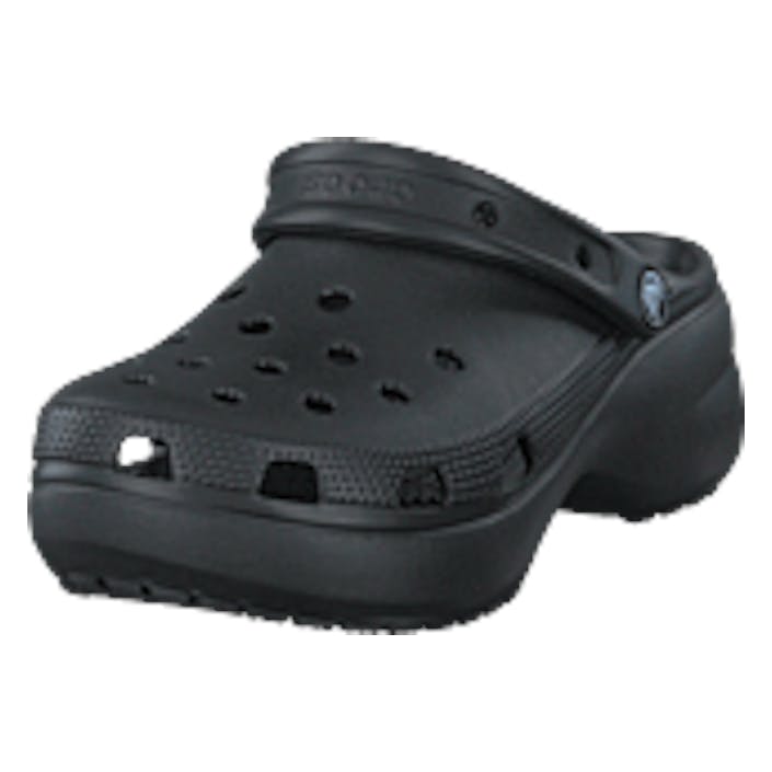 Crocs Classic Platform Clog Black, shoes, grå, EU 38/39