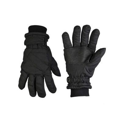 Mil-Tec Black Thinsulate™ Gloves (Storlek: Large)