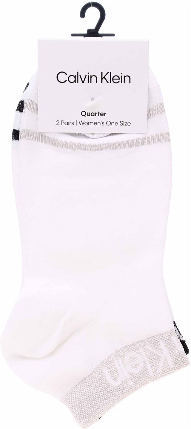 Calvin Klein dámské ponožky 701218775 002 white 41