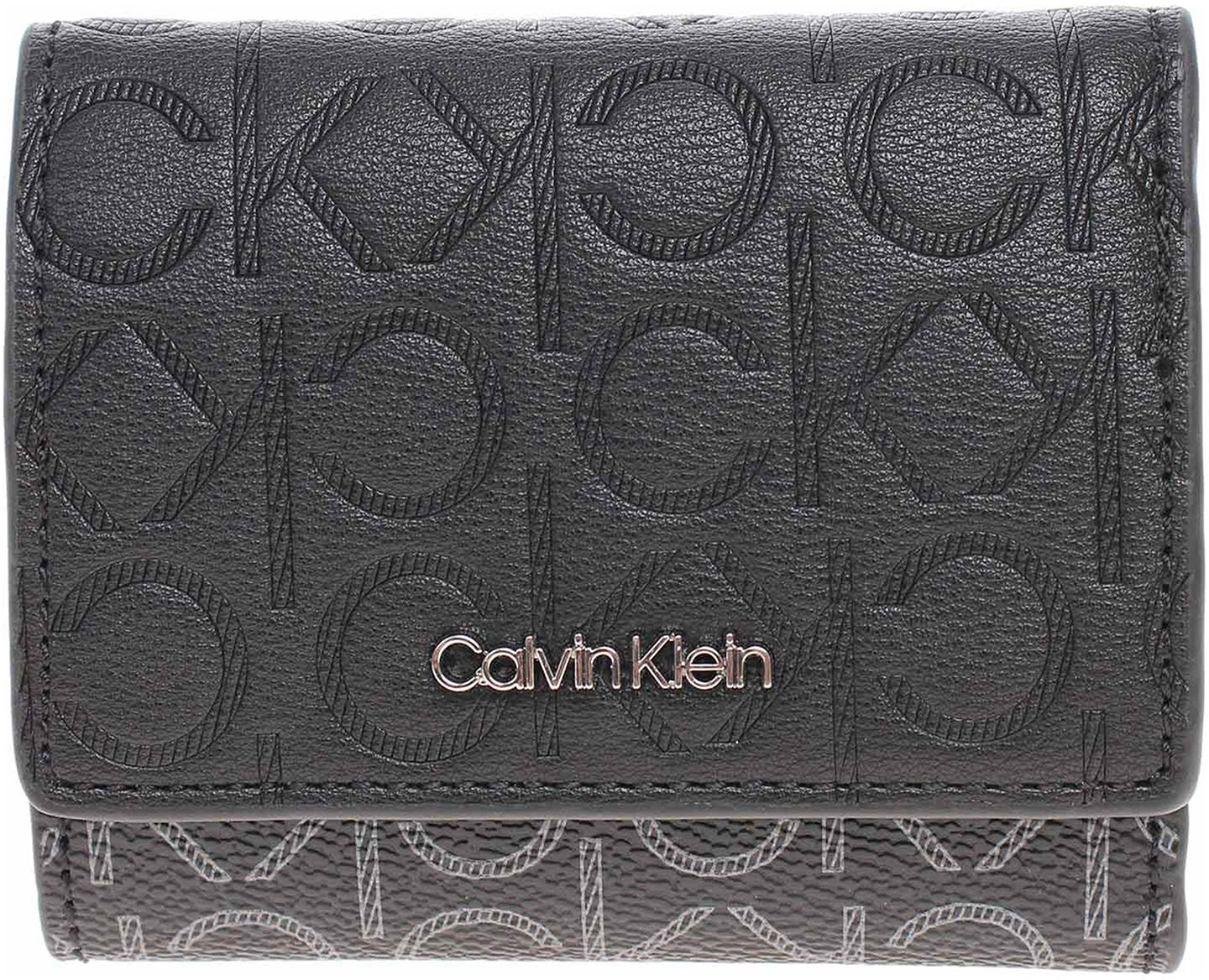 Calvin Klein dámská peněženka K60K608459 0GJ black mono 1