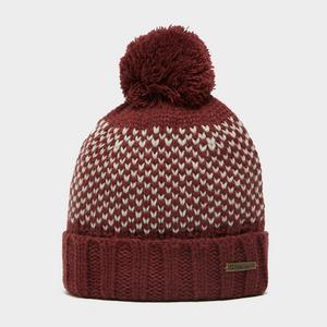 Trekmates Unisex Kids' Leo Knit Hat - Red, RED - Unisex