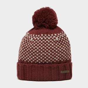 Trekmates Unisex Kids' Leo Knit Hat - Red, Red One Size