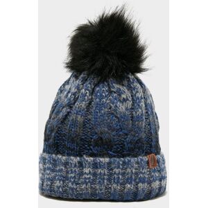 The Edge Women's Gem Bobble Hat - Blue, Blue One Size