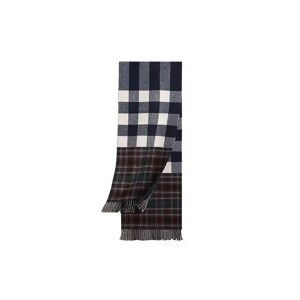 Burberry - Blue Check Reversible Wool Scarf