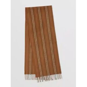 Burberry - Chestnut Brown Icon Stripe Scarf