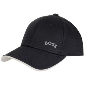 BOSS Mens Black Curved Logo Cap - Male - Black