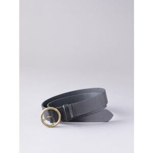 Lakeland Leather Leather Buckle Belt in Black - Black