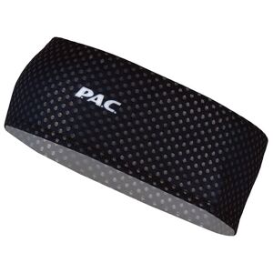PAC P.A.C. Reflector Black Headband Headband, for men, Bandeau, Cycling clothing