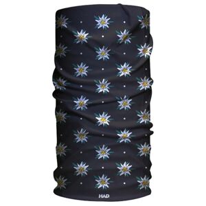HAD Originals Outdoor Edelweiss Black Multifunctional Scarf, for men, Cycling clothing