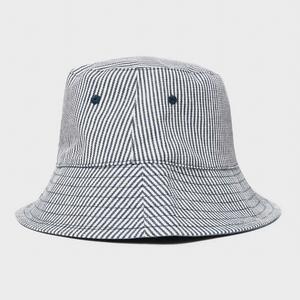 Peter Storm Women's Striped Bucket Hat, Navy  - Navy - Size: One Size