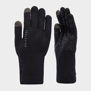 SealSkinz Waterproof All Weather Ultra Grip Glove, Black  - Black - Size: Small